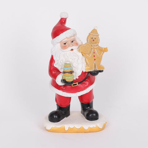 Christmas Resin Santa Décor