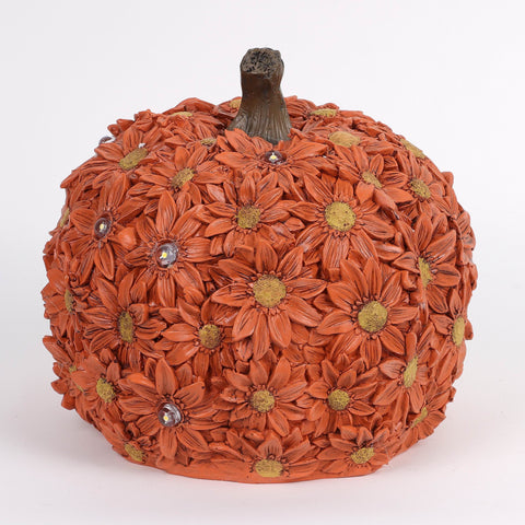 Resin Pumpkin W/  Led Décor