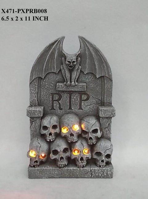 Halloween Resin decor w/ LED