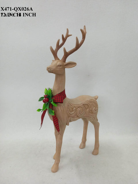Christmas RESIN REINDEER decor