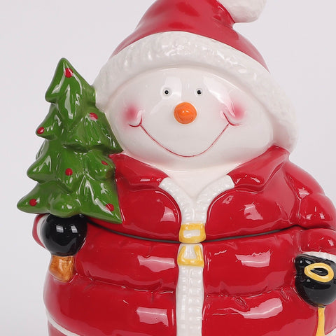 Christmas Ceramic Snowman Décor