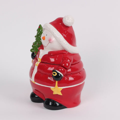 Christmas Ceramic Snowman Décor