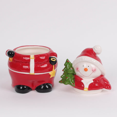 Christmas Ceramic Snowman Décor