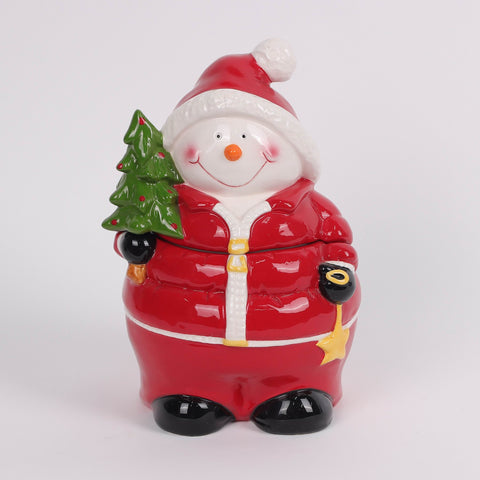 Christmas Ceramic Snowman Décor