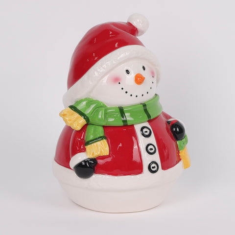 Christmas Ceramic Snowman Décor