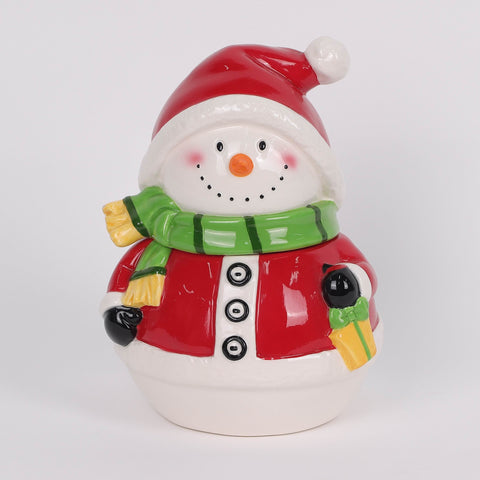 Christmas Ceramic Snowman Décor