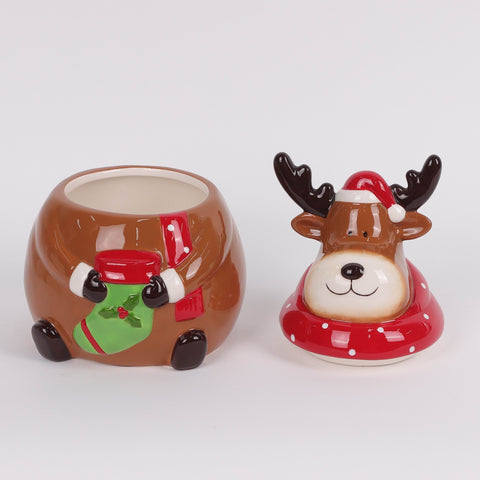 Christmas Ceramic Reindeer Décor