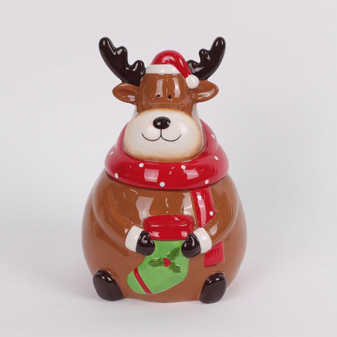 Christmas Ceramic Reindeer Décor