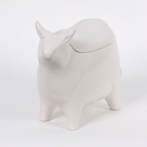 Ceramic Cow Decoration | Ceramic Vase | Boho Home Decor