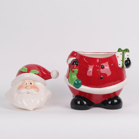 Christmas Ceramic Santa Décor