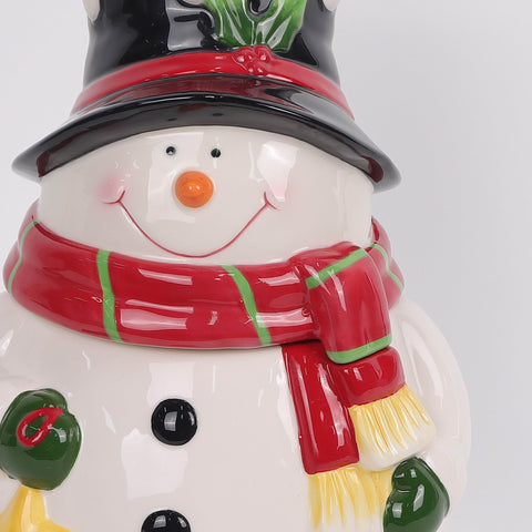 Christmas Ceramic Snowman Décor