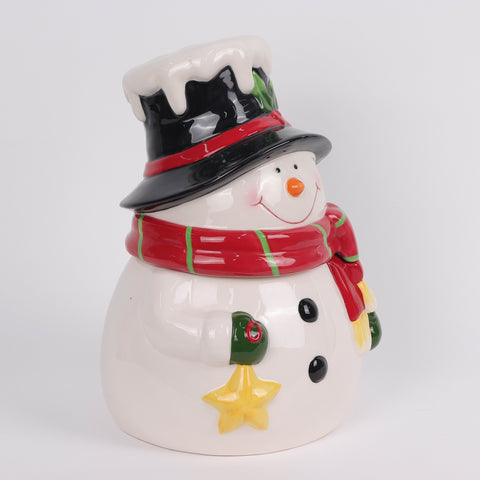 Christmas Ceramic Snowman Décor
