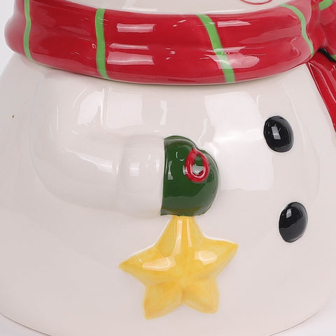 Christmas Ceramic Snowman Décor