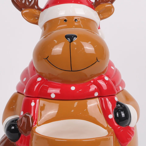 Christmas Ceramic Reindeer Décor