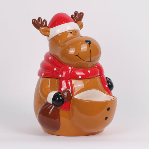 Christmas Ceramic Reindeer Décor