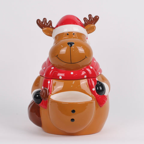 Christmas Ceramic Reindeer Décor