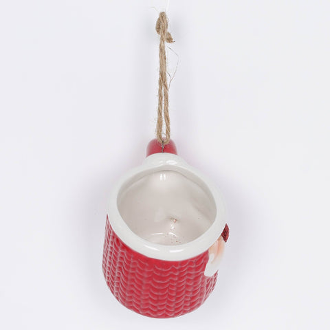 Cramic Santa Mug Orn
3.5In