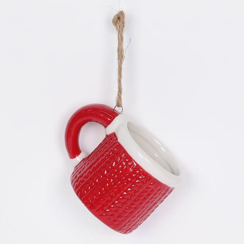 Cramic Santa Mug Orn
3.5In