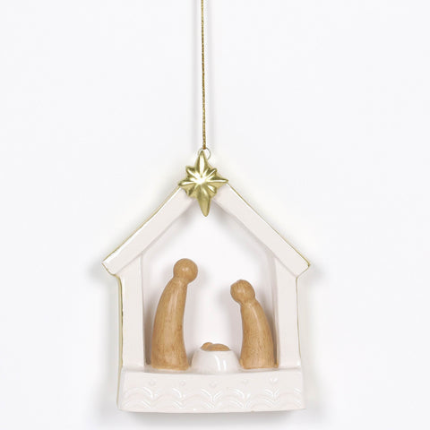 Fe 4.5" Nativity Orn