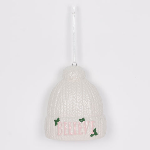 Ceramic Hat Sign Orn
4.5In