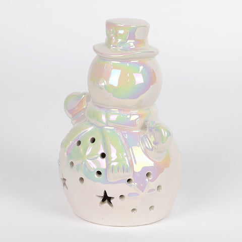 Christmas Ceramic Snowman Décor