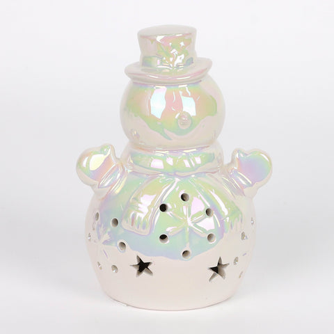 Christmas Ceramic Snowman Décor