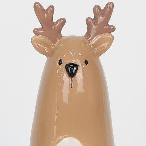 Christmas Ceramic Reindeer Décor'