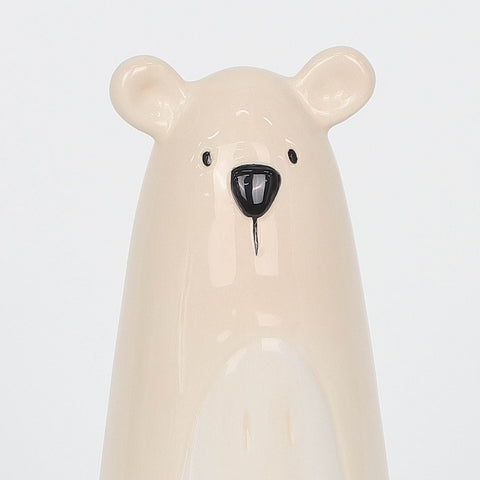 Christmas Ceramic Polar Bear Décor'