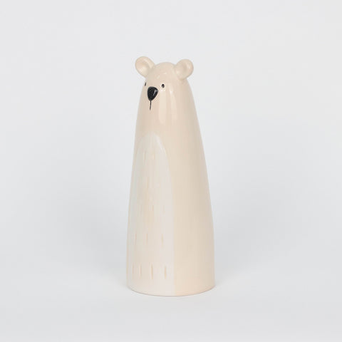 Christmas Ceramic Polar Bear Décor'