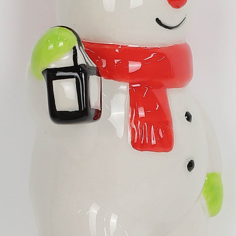 Christmas Ceramic Snowman Ornament