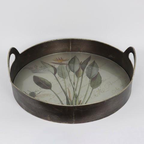 Metal Tray Decoration