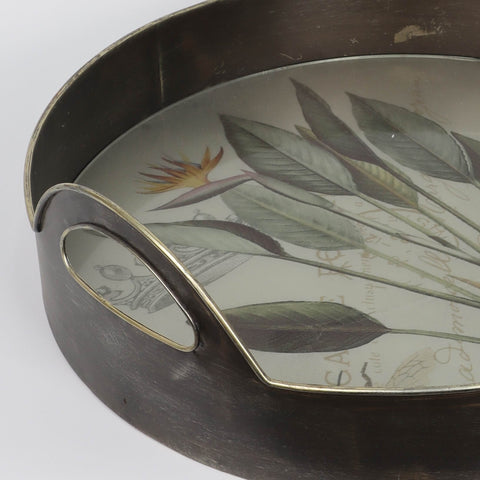 Metal Tray Decoration