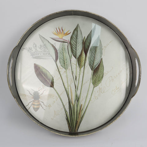 Metal Tray Decoration