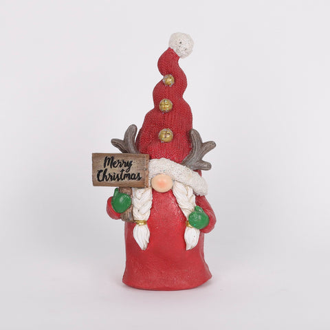Christmas Resin Gnome Décor