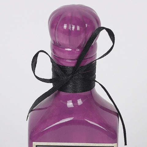 2.25*1.75*6.75''Purple Bottle Décor