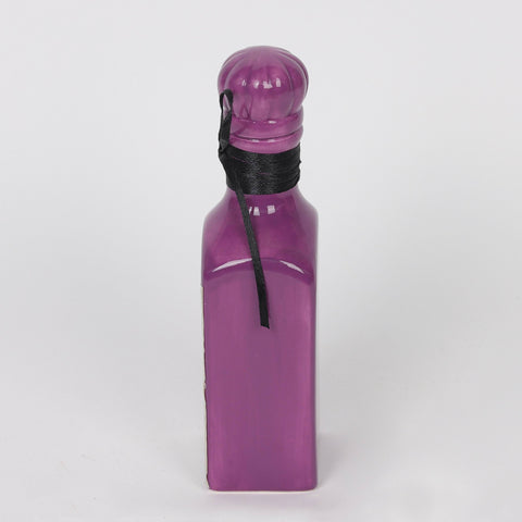 2.25*1.75*6.75''Purple Bottle Décor