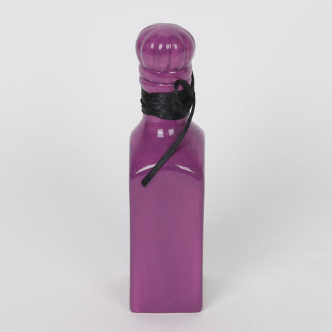 2.25*1.75*6.75''Purple Bottle Décor