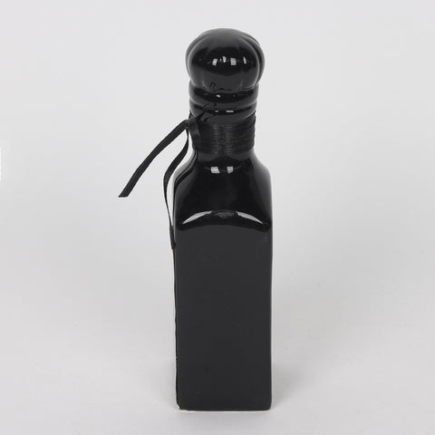 2.25*1.75*6.75''Black Bottle Décor
