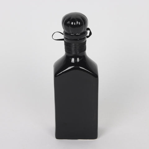 2.25*1.75*6.75''Black Bottle Décor