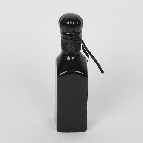 2.25*1.75*6.75''Black Bottle Décor