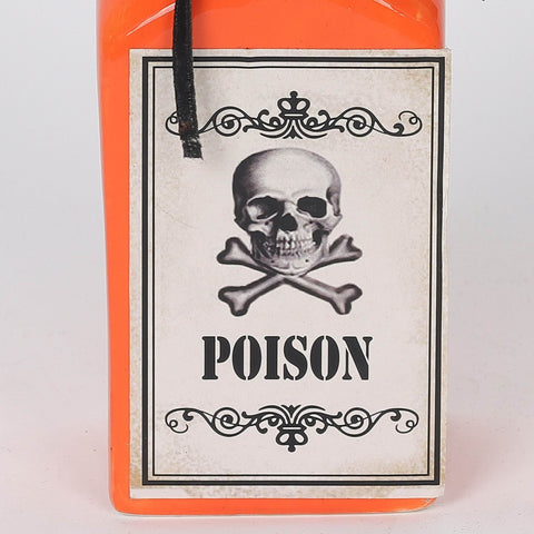 2.25*1.75*6.75''Orange Bottle Décor