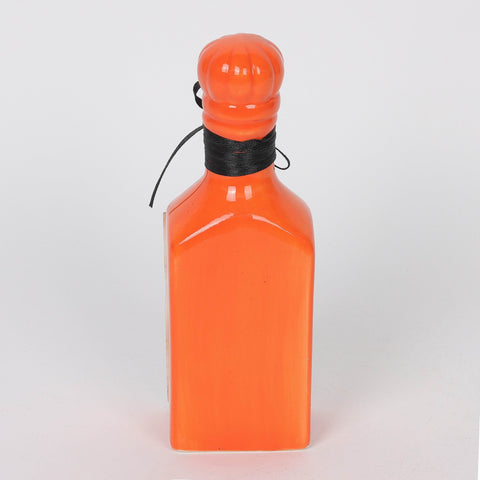 2.25*1.75*6.75''Orange Bottle Décor