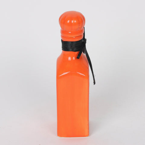 2.25*1.75*6.75''Orange Bottle Décor