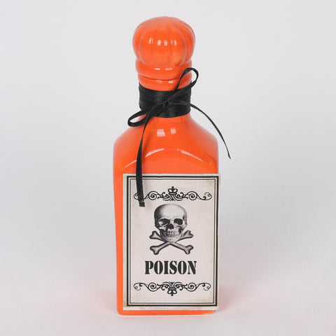 2.25*1.75*6.75''Orange Bottle Décor