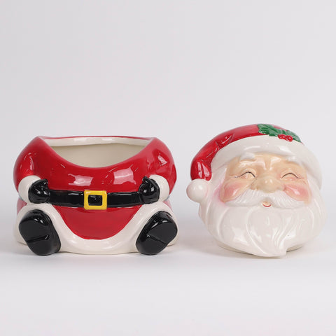 Christmas Ceramic Santa Décor