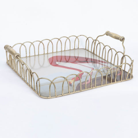 Metal Tray Decoration