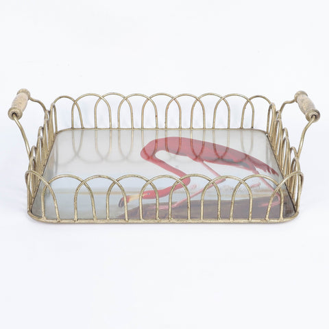 Metal Tray Decoration