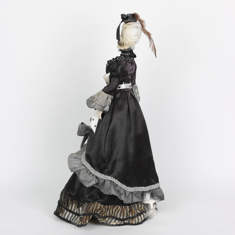 15.0*10.0*23.0''Halloween The Ghost Bride Wearing Black Dress Décor