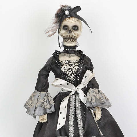 15.0*10.0*23.0''Halloween The Ghost Bride Wearing Black Dress Décor