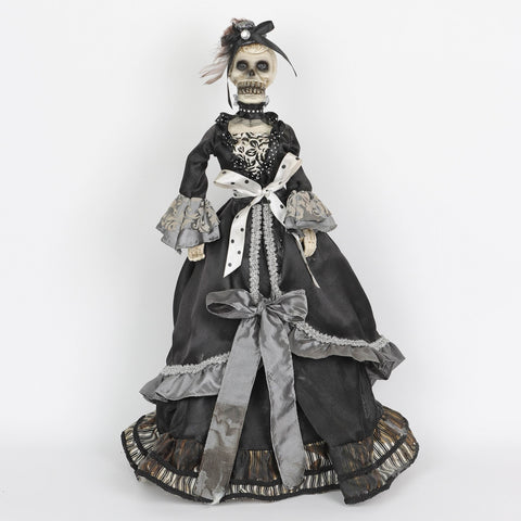 15.0*10.0*23.0''Halloween The Ghost Bride Wearing Black Dress Décor